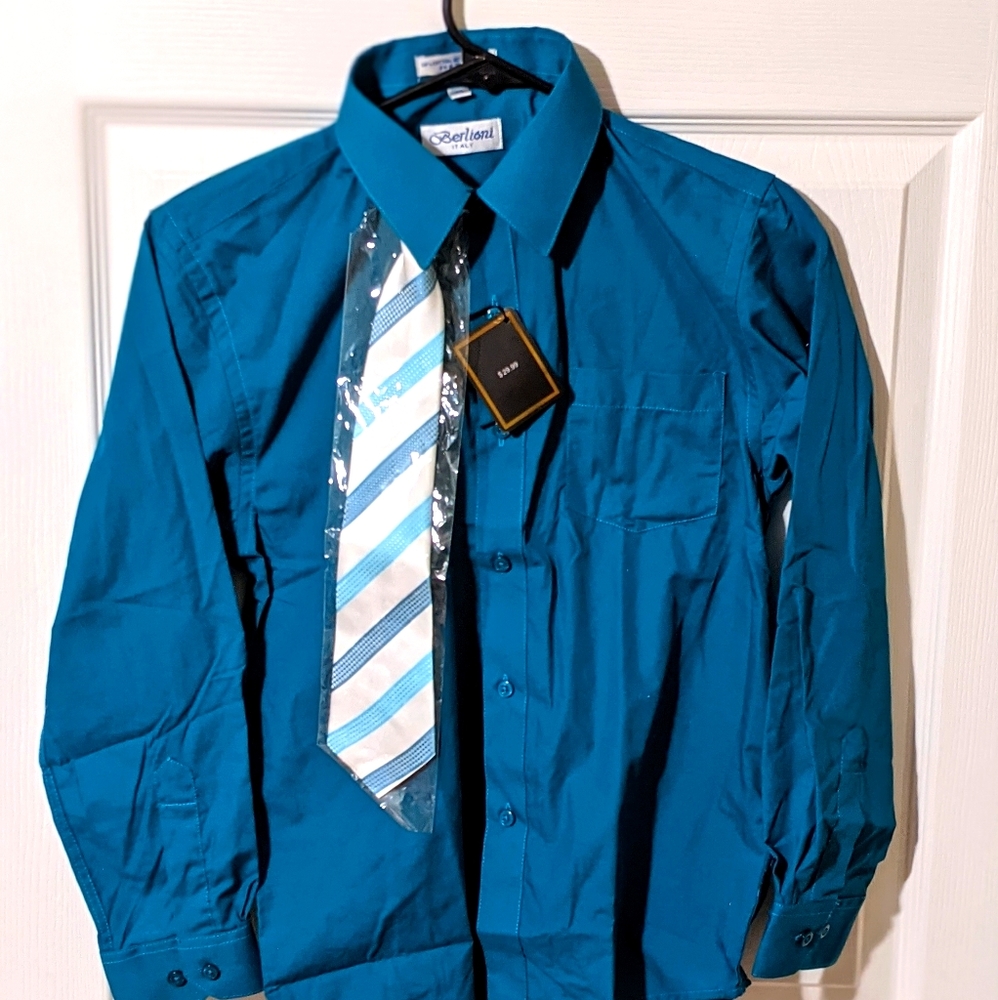 Berlioni dress shirt w/tie